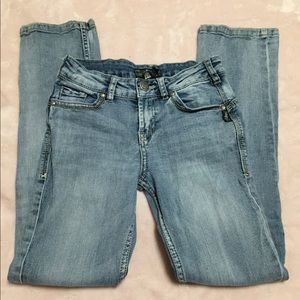 Girls Silver Bootcut Tammy Jeans. Size 12